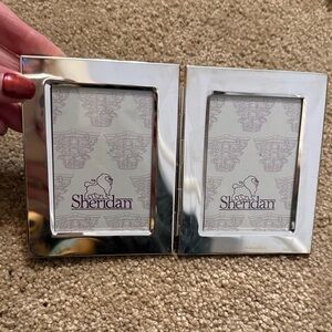 Dual Silver Picture Frame
